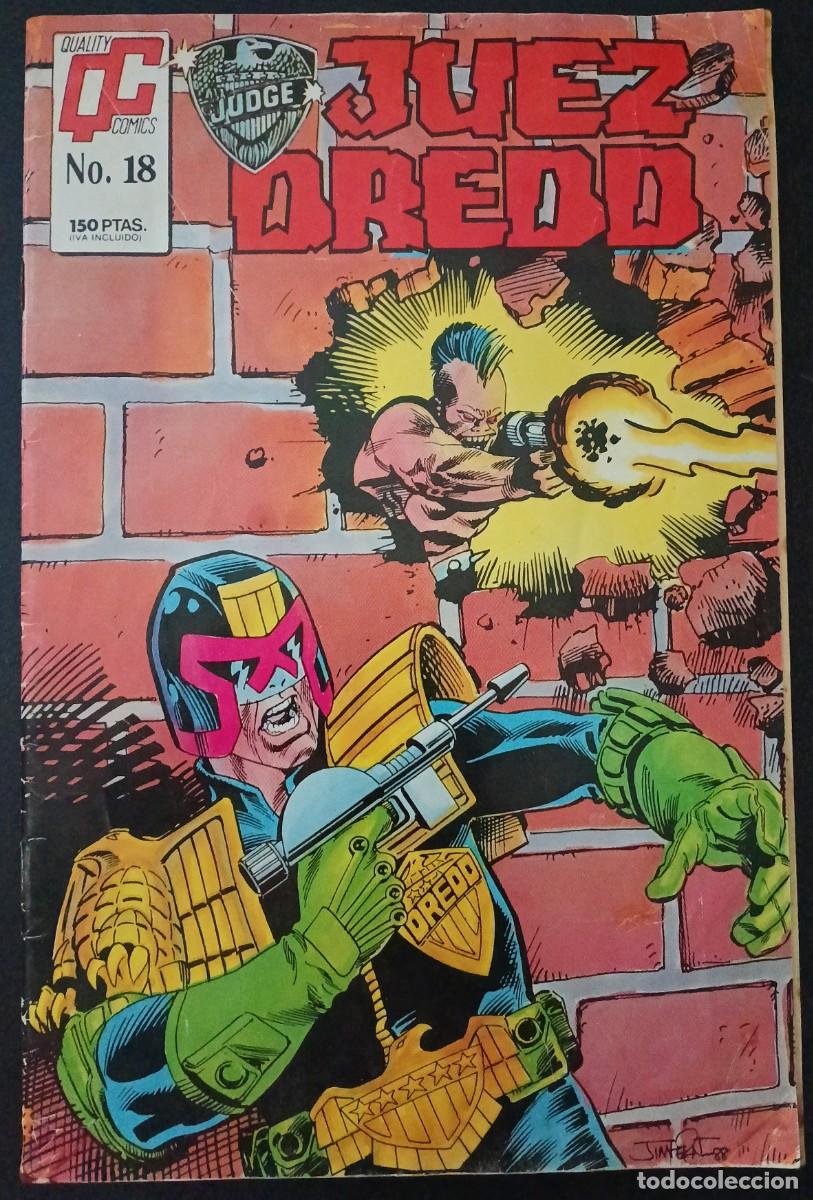 C&oacute;mics: JUEZ DREDD- MC- N&ordm; 18 -T.B. GROVER- RON SMITH-JIM VALENT-1987-CORRECTO-MUY DIF&Iacute;CIL-LEA-VEA-1711