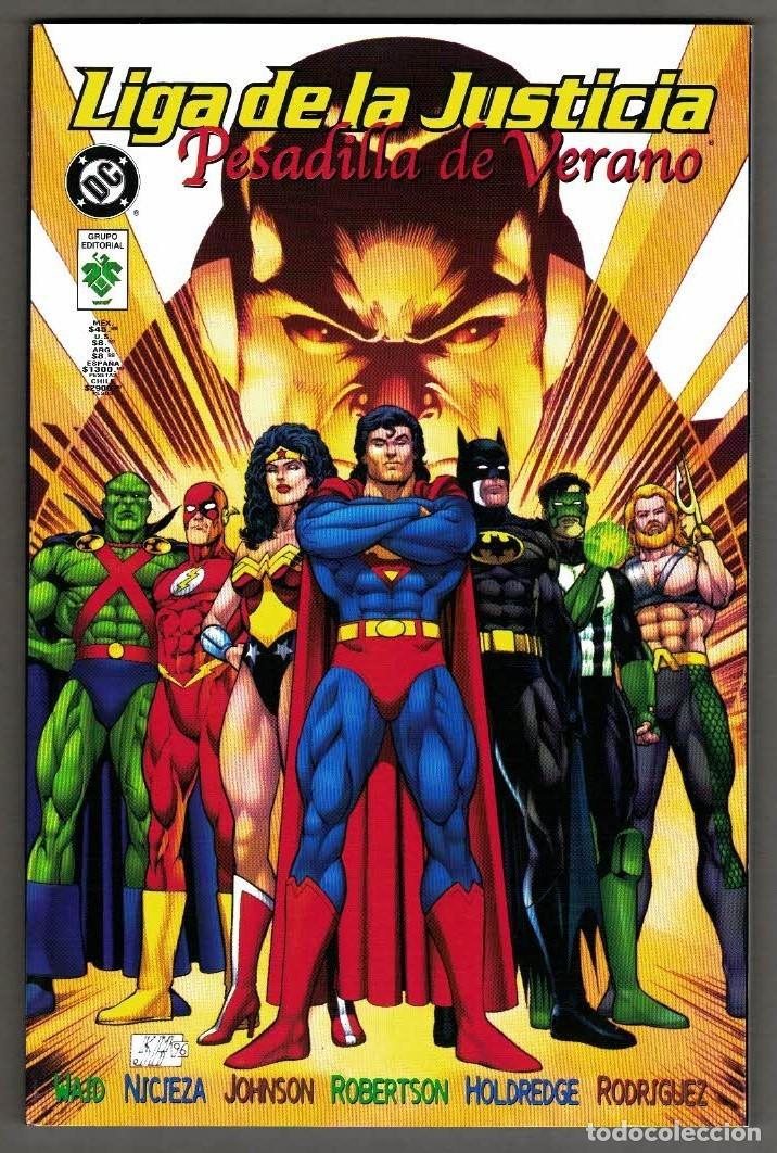 C&oacute;mics: LIGA DE LA JUSTICIA de GRANT MORRISON completa 9 tomos, JLA VID 1998, excelente estado