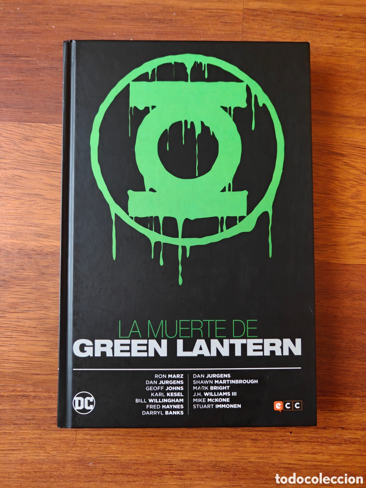 C&oacute;mics: Integral La muerte de Green Lantern.