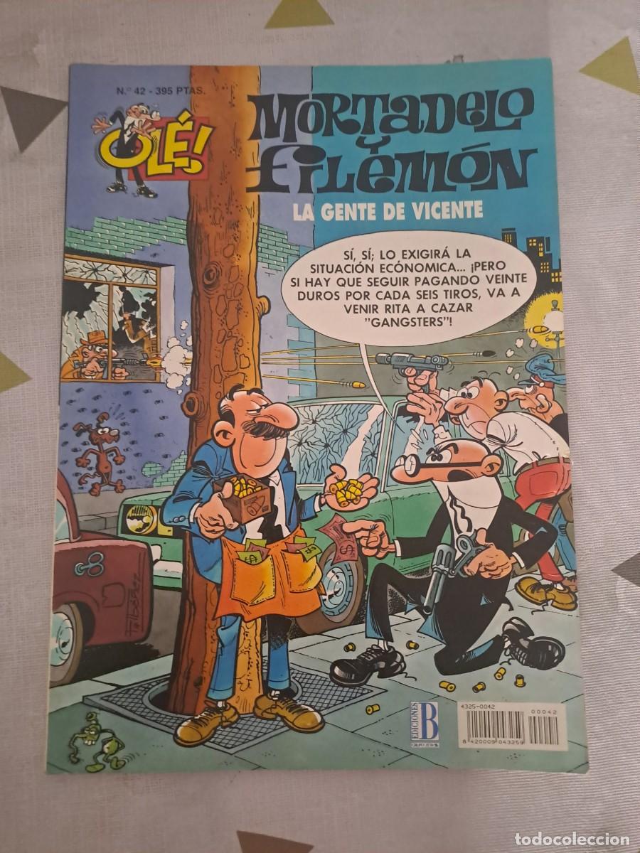 C&oacute;mics: Ole 42, la gente de Vicente, ediciones B en muy buen estado