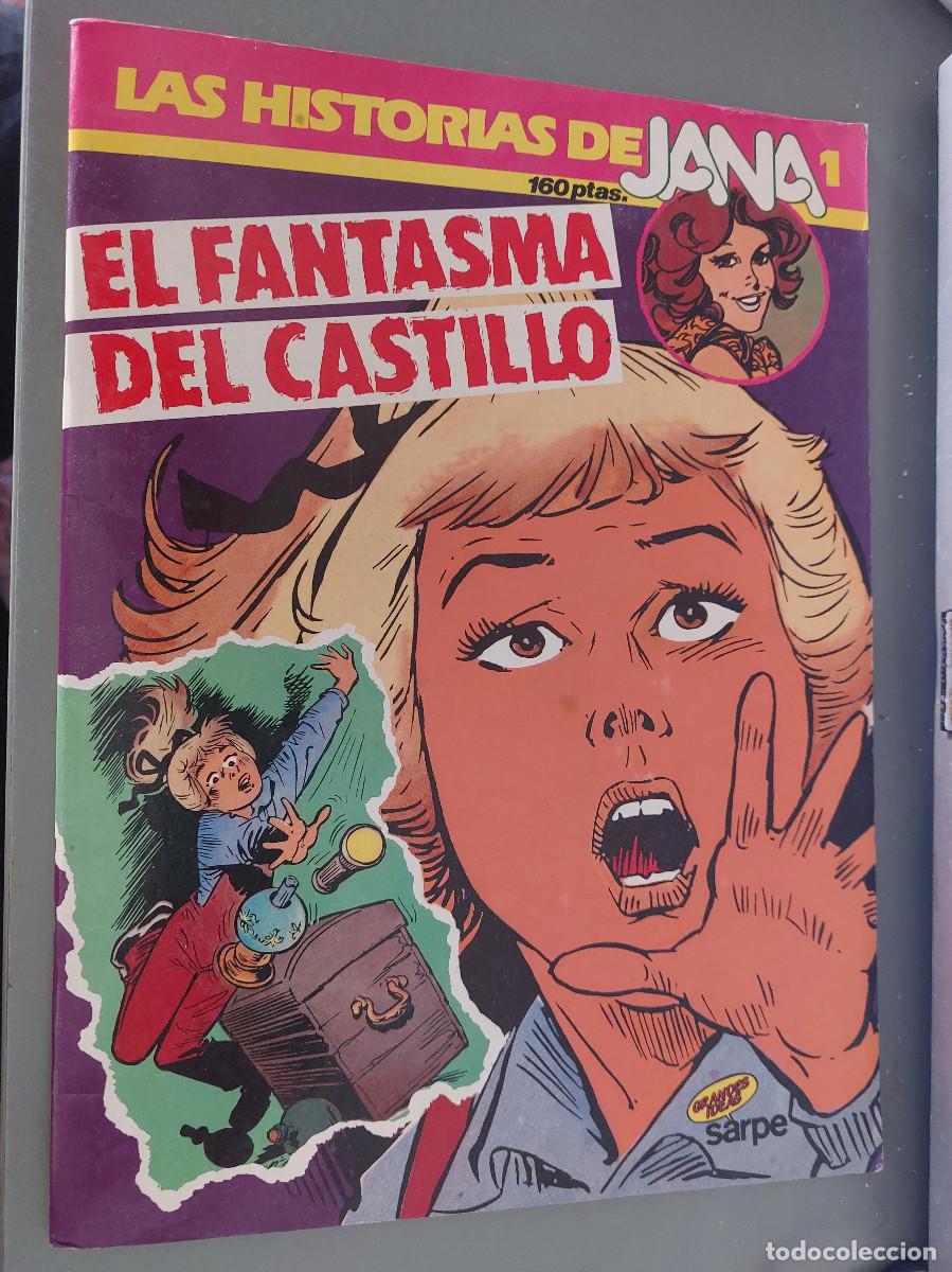 C&oacute;mics: Las historias de Jana 1. El Fantasma del Castillo. Grapa. Buen estado.