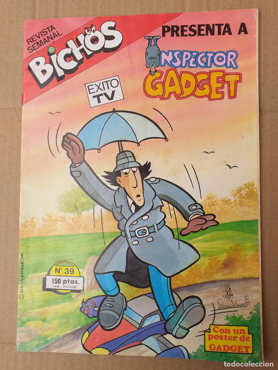 C&oacute;mics: BICHOS - N&ordm; 39 - INSPECTOR GADGET - 1987 RBA PROMOTORA DE EDICIONES