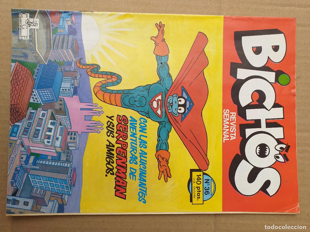 C&oacute;mics: BICHOS - N&ordm; 36 - SERPENMAN Y SUS AMIGOS - 1987 RBA PROMOTORA DE EDICIONES