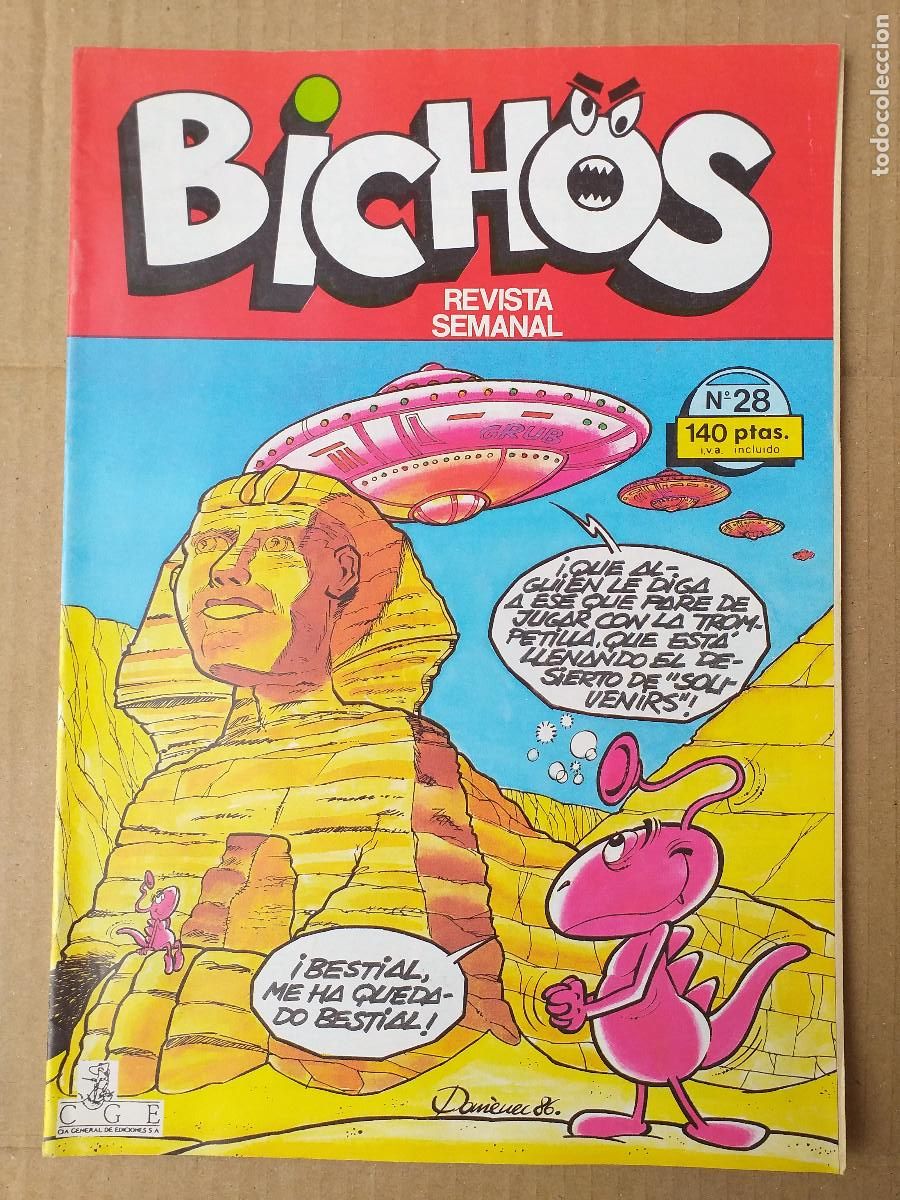 C&oacute;mics: BICHOS - N&ordm; 28 - SERPENMAN Y SUS AMIGOS - 1987 RBA PROMOTORA DE EDICIONES
