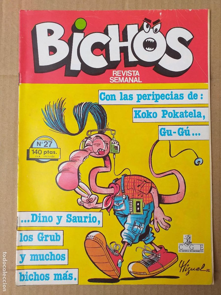 C&oacute;mics: BICHOS - N&ordm; 27 - SERPENMAN Y SUS AMIGOS - 1987 RBA PROMOTORA DE EDICIONES