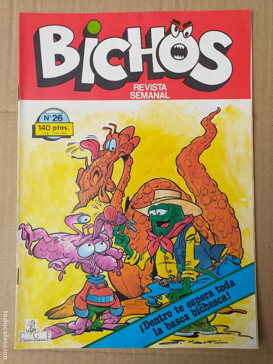 C&oacute;mics: BICHOS - N&ordm; 26 - SERPENMAN Y SUS AMIGOS - 1987 RBA PROMOTORA DE EDICIONES