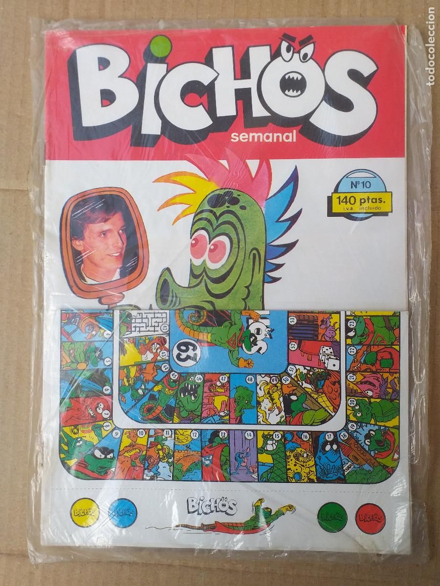 C&oacute;mics: BICHOS - N&ordm; 12 - PRECINTADO COSERVA EL JUEGO - 1986 RBA PROMOTORA DE EDICIONES