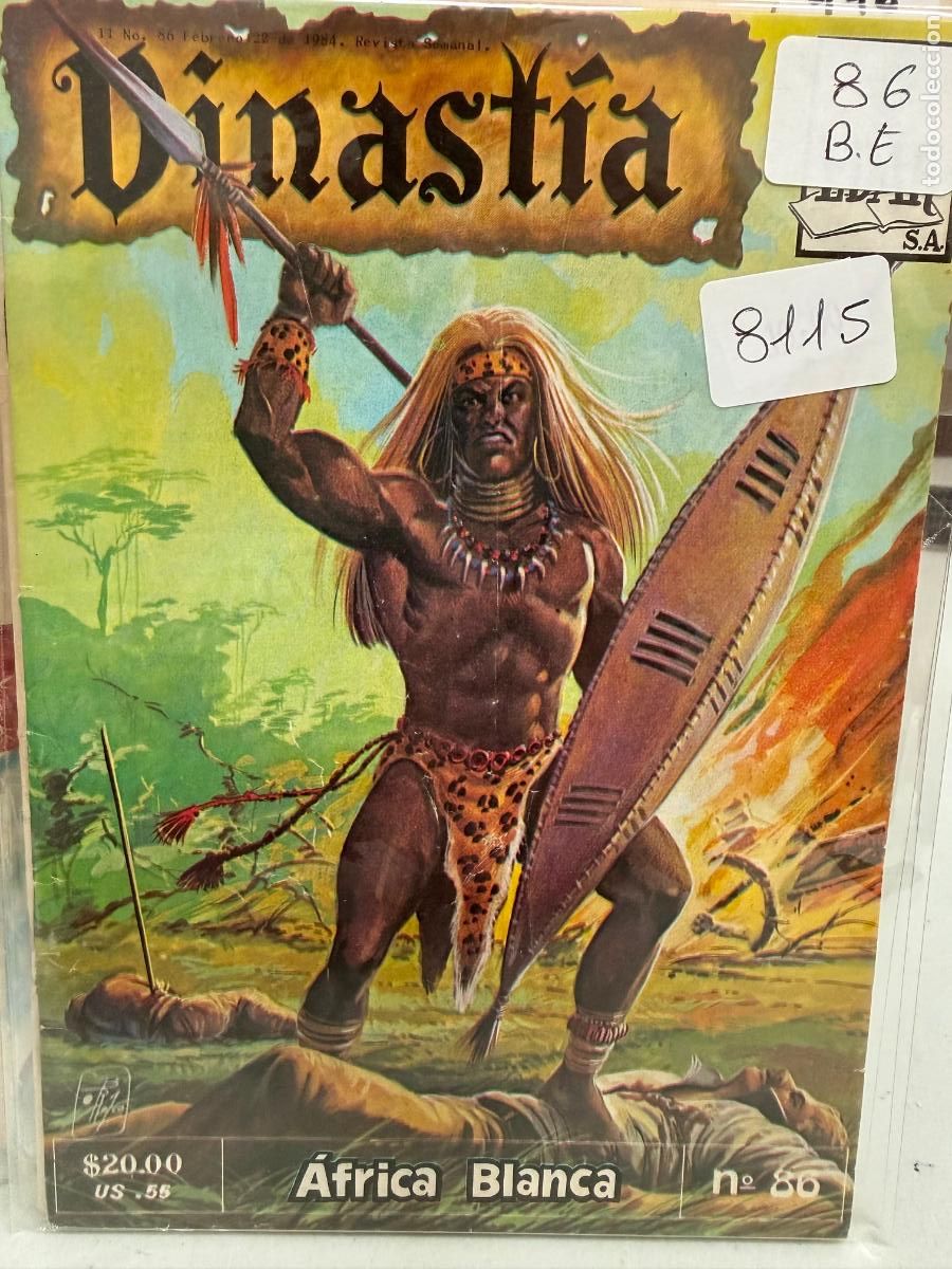 C&oacute;mics: DINASTIA EDITORA EDAR S.A. NUMERO 86