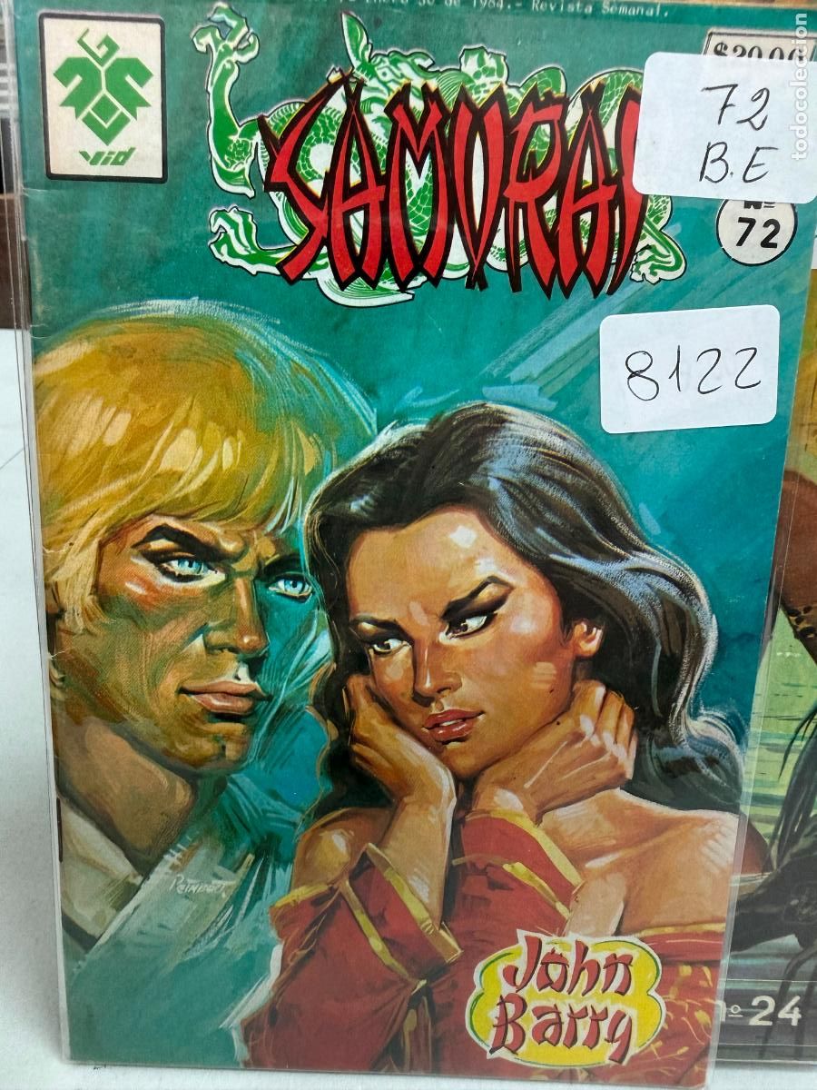 C&oacute;mics: SAMURAI EDITORA VID S.A. NUMERO 72