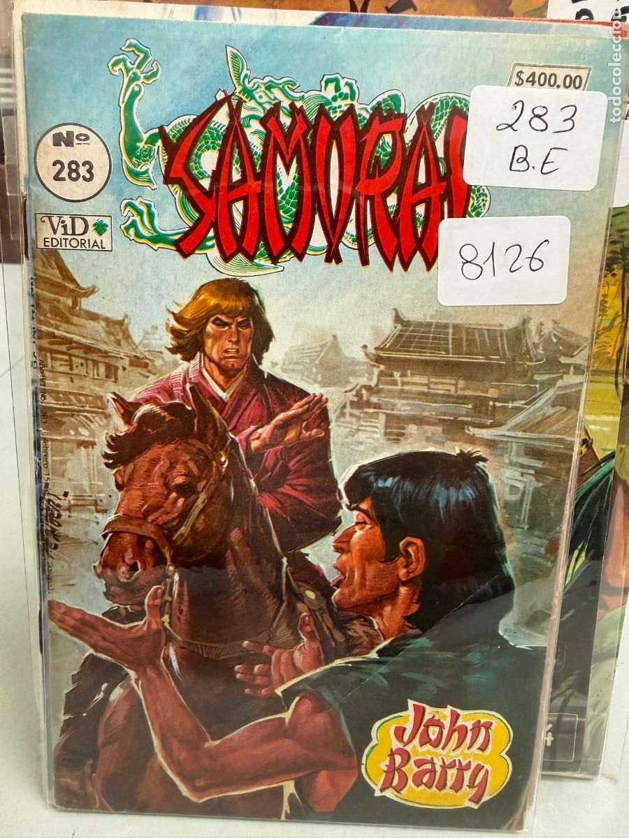 C&oacute;mics: SAMURAI EDITORA VID S.A. NUMERO 283