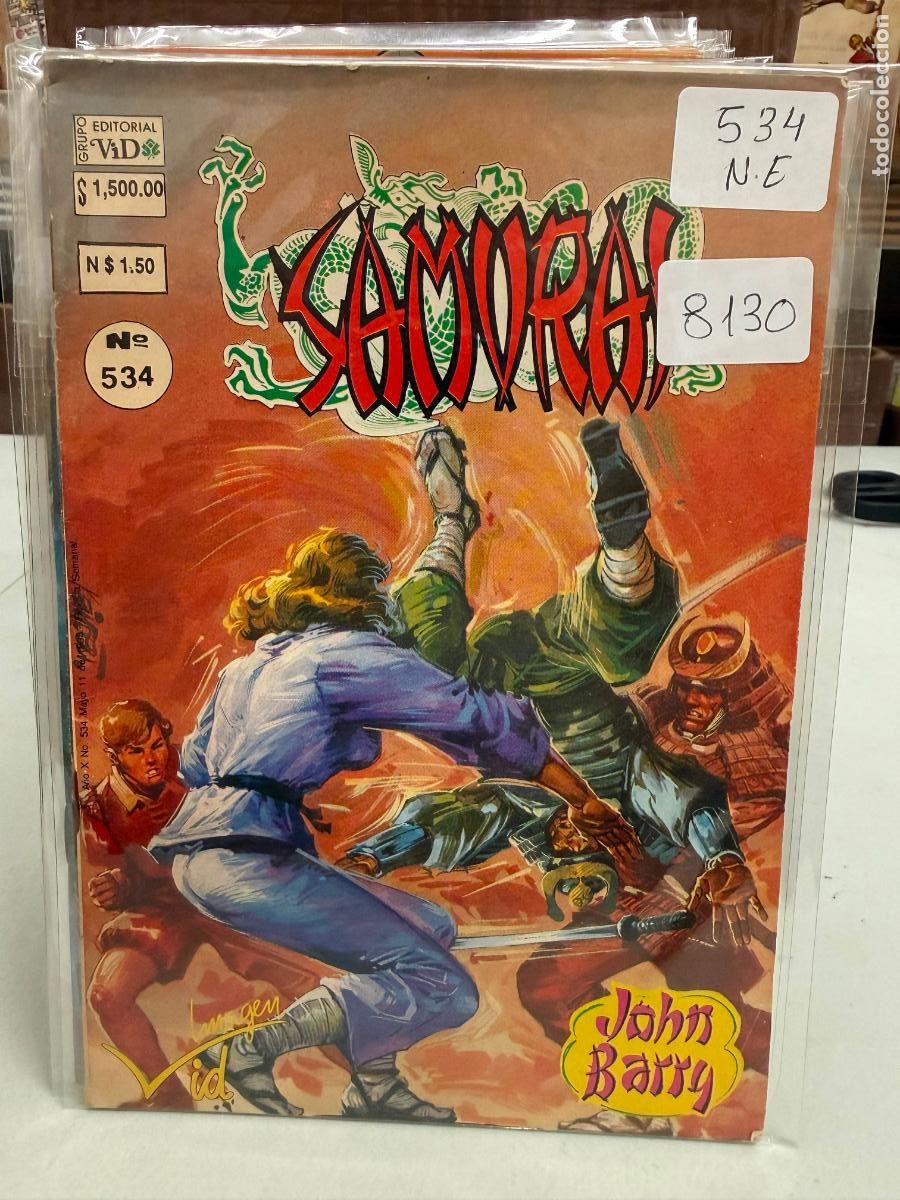 C&oacute;mics: SAMURAI EDITORA VID S.A. NUMERO 534