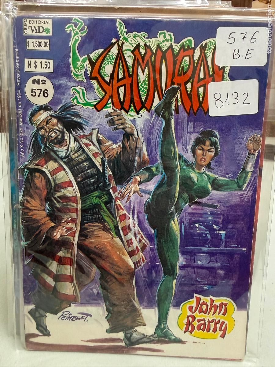 C&oacute;mics: SAMURAI EDITORA VID S.A. NUMERO 576