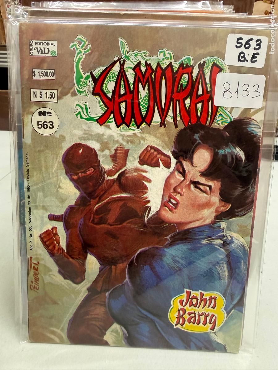 C&oacute;mics: SAMURAI EDITORA VID S.A. NUMERO 563