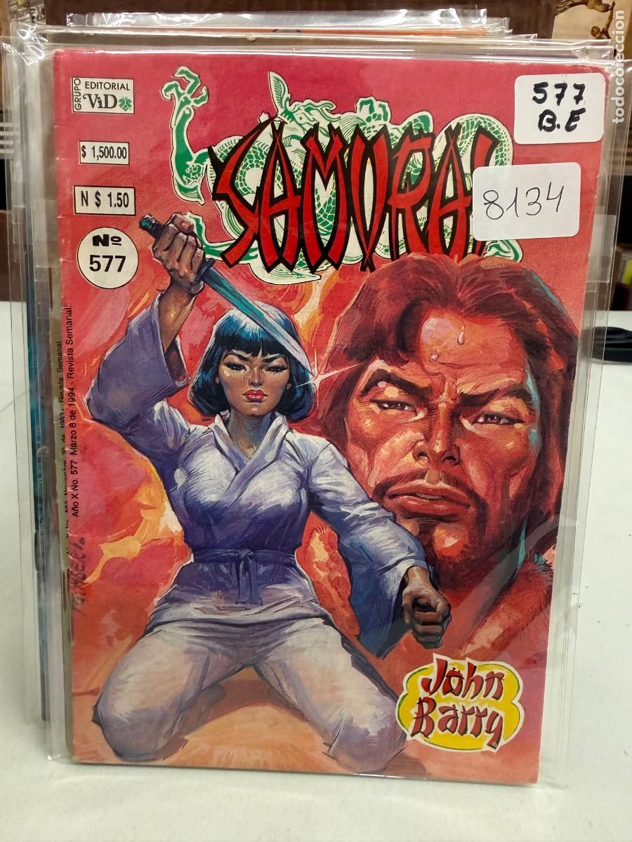 C&oacute;mics: SAMURAI EDITORA VID S.A. NUMERO 577