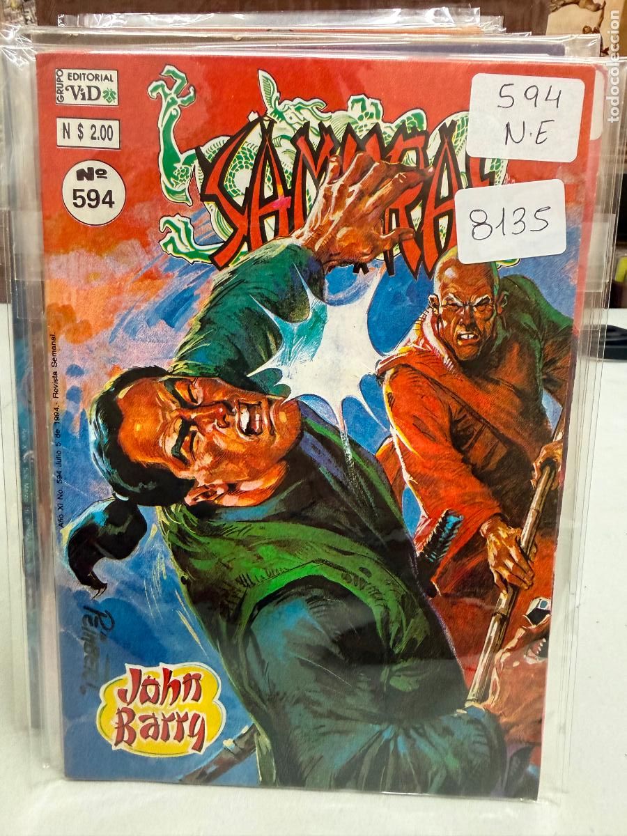 C&oacute;mics: SAMURAI EDITORA VID S.A. NUMERO 594
