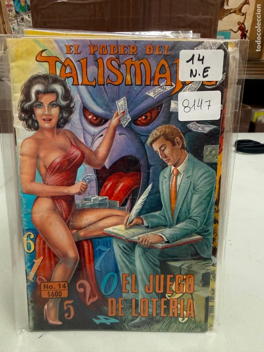 C&oacute;mics: EL PODER DEL TALISMAN EDITORA PIN PON S.A. NUMERO 14