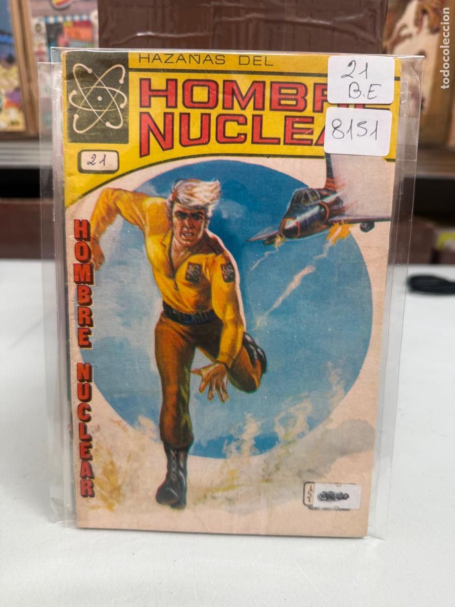 C&oacute;mics: EL HOMBRE NUCLEAR EDITORA IMPULMEX S.A. NUMERO 21