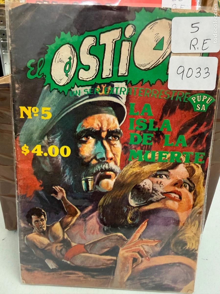 C&oacute;mics: EL OSTION UN SER EXTRATERRESTRE NUMERO 5