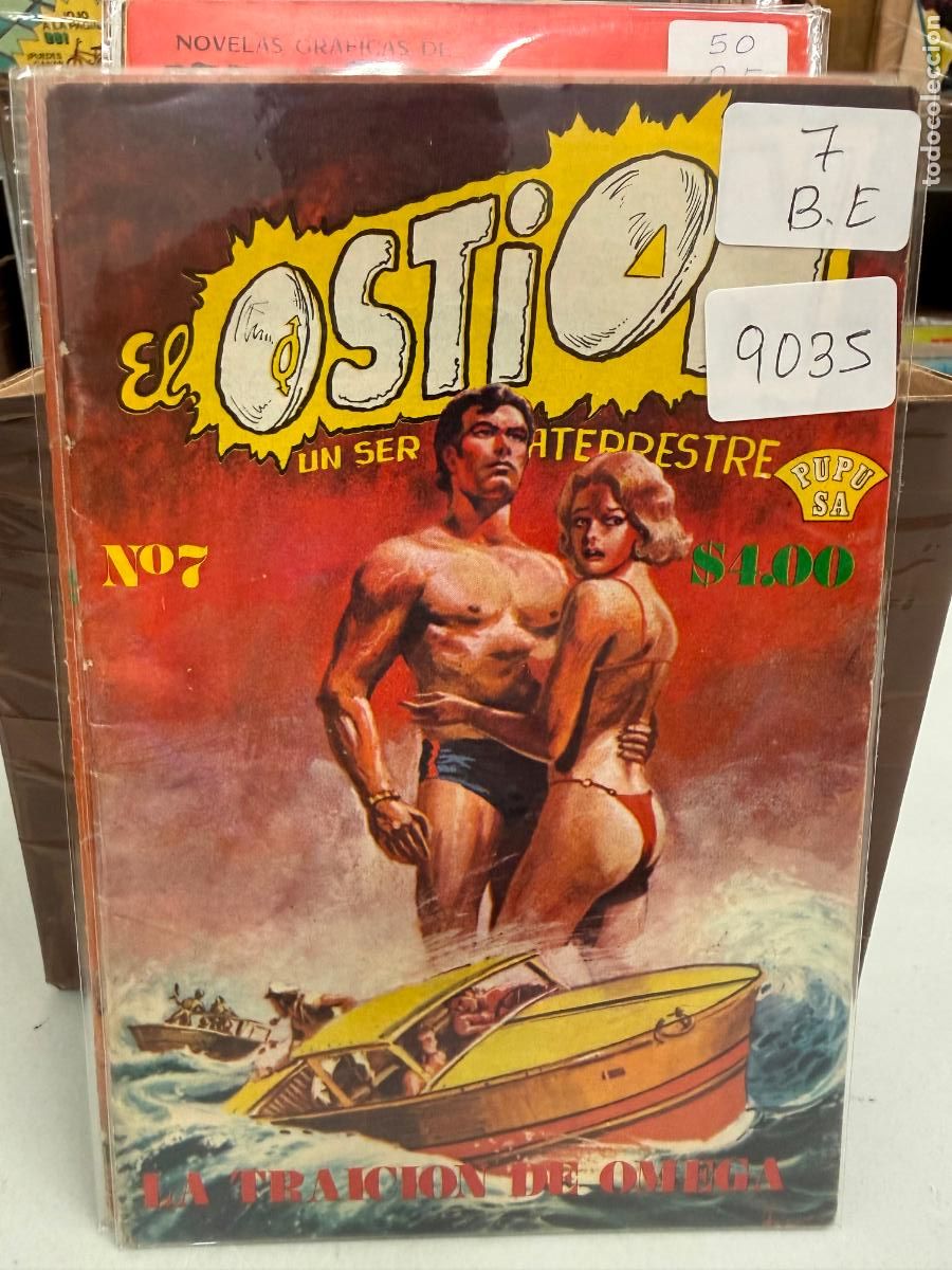C&oacute;mics: EL OSTION UN SER EXTRATERRESTRE NUMERO 7