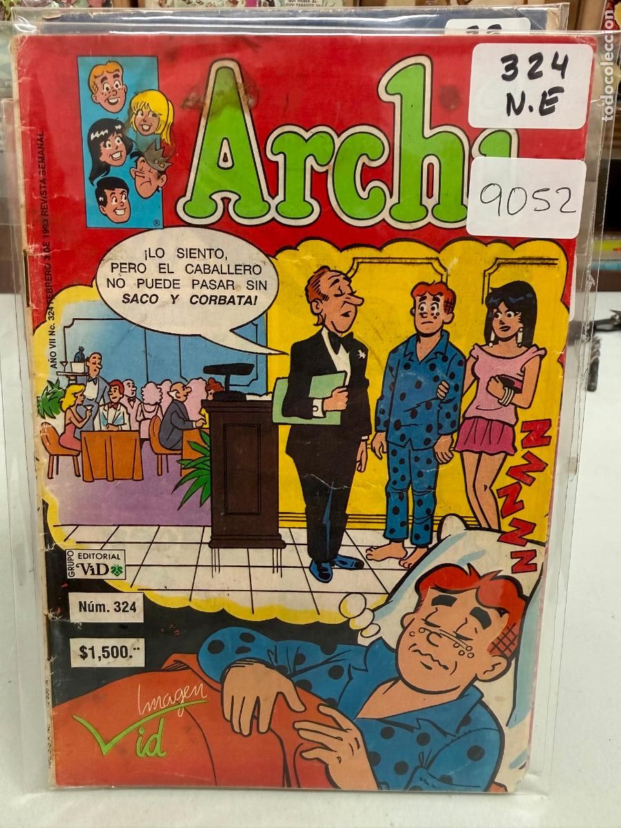 C&oacute;mics: ARCHI EDITORA VID S.A. NUMERO 324