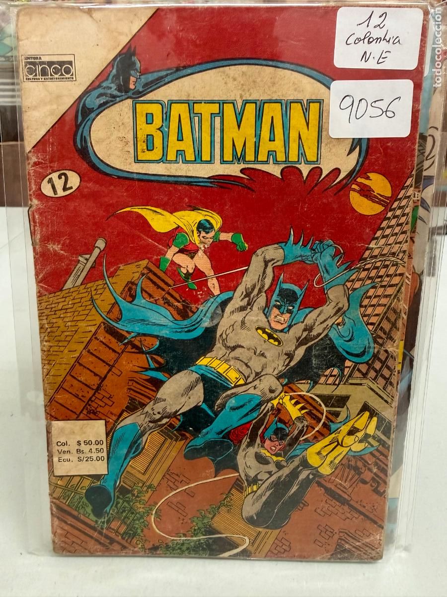 C&oacute;mics: BATMAN EDITORA CINCO S.A. NUMERO 12