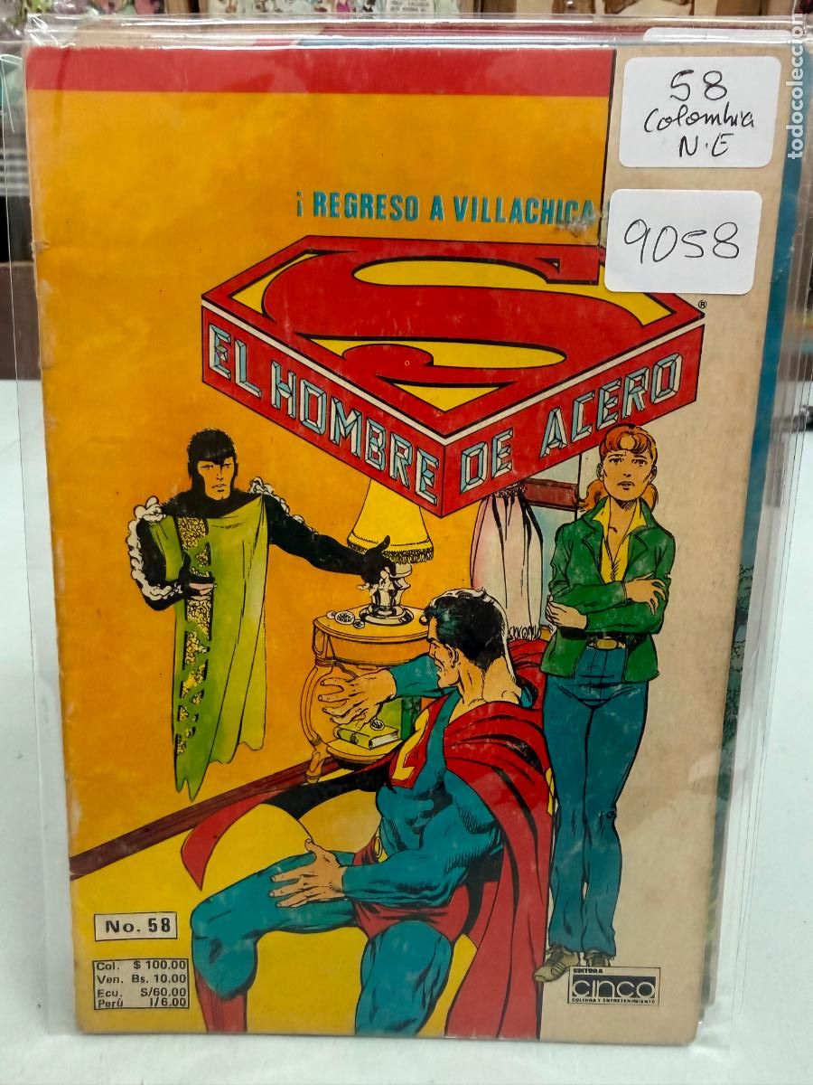 C&oacute;mics: SUPERMAN EDITORA CINCO S.A. NUMERO 58