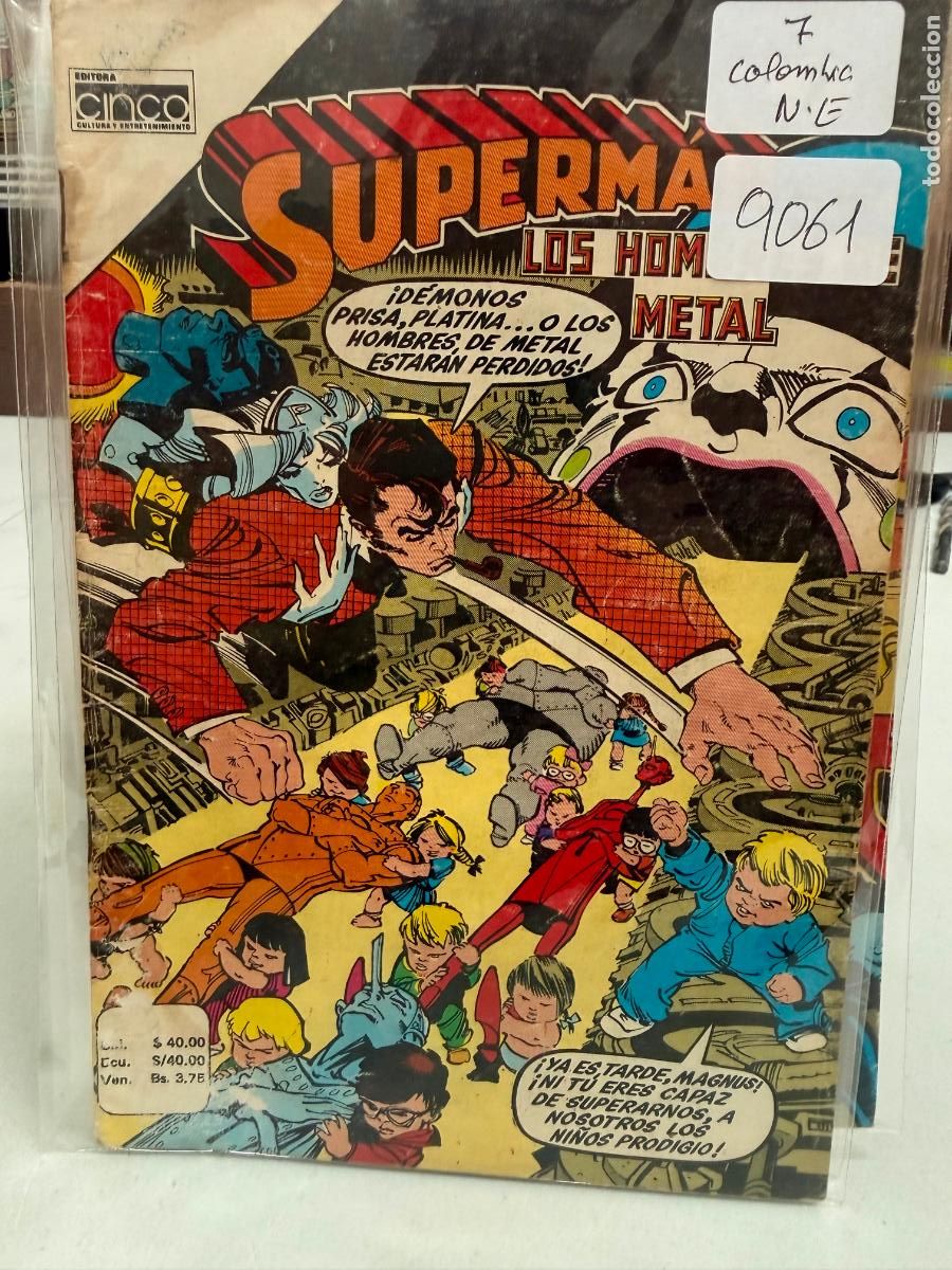 C&oacute;mics: SUPERMAN EDITORA CINCO S.A. NUMERO 7