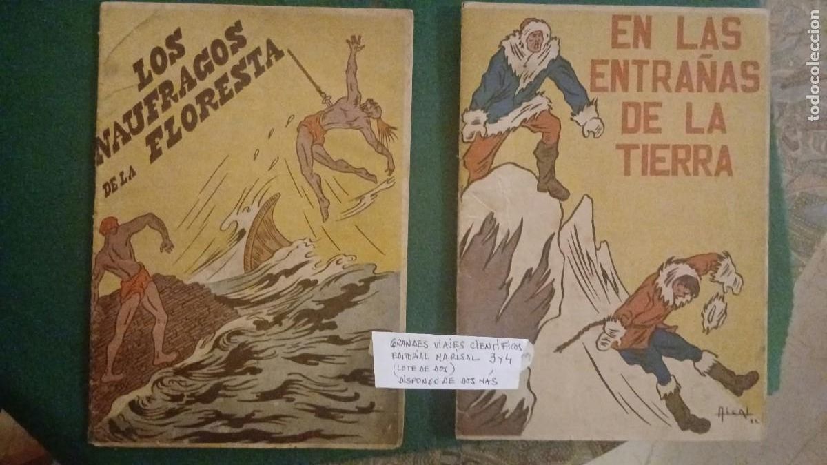 C&oacute;mics: Grandes viajes cientificos 3 y 4 Bolsa JJ