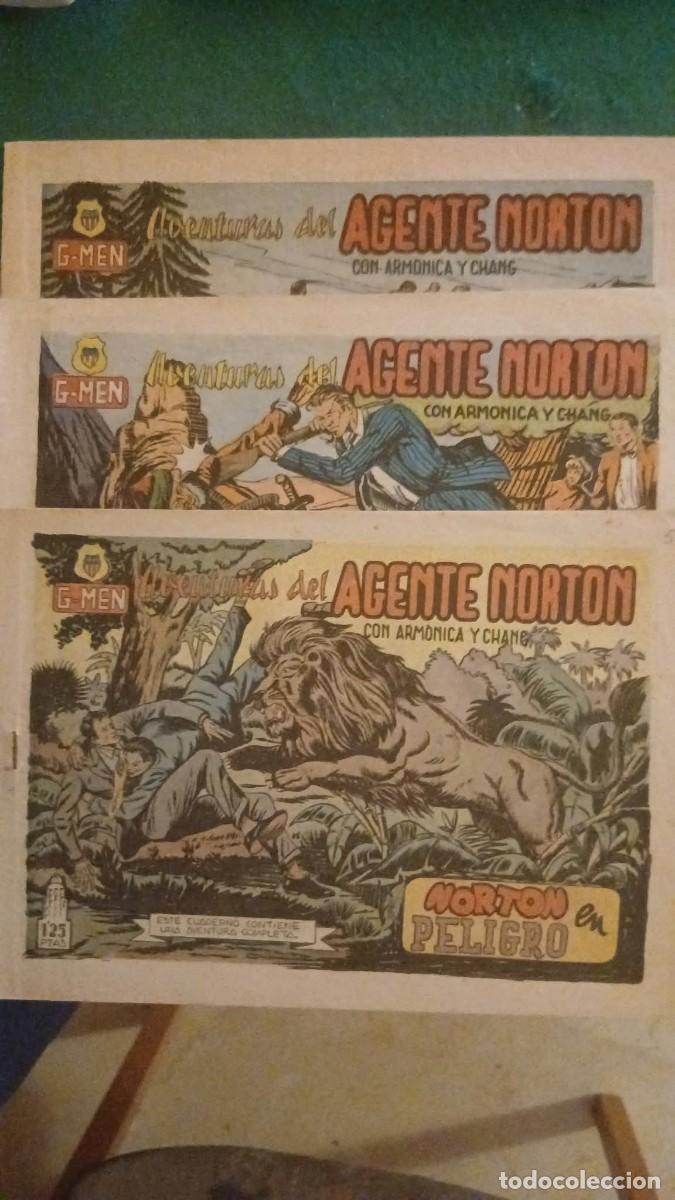 C&oacute;mics: Agente Norton 3, 6 y 10 Bolsa JJ