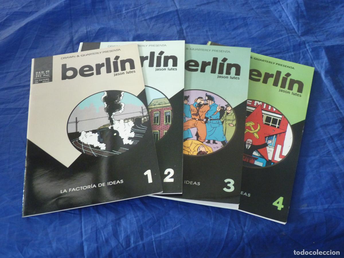 C&oacute;mics: berl&iacute;n de jason lutes - n&ordm; 1-2-3-4 por la factor&iacute;a de ideas d&q En muy buen estado CPB