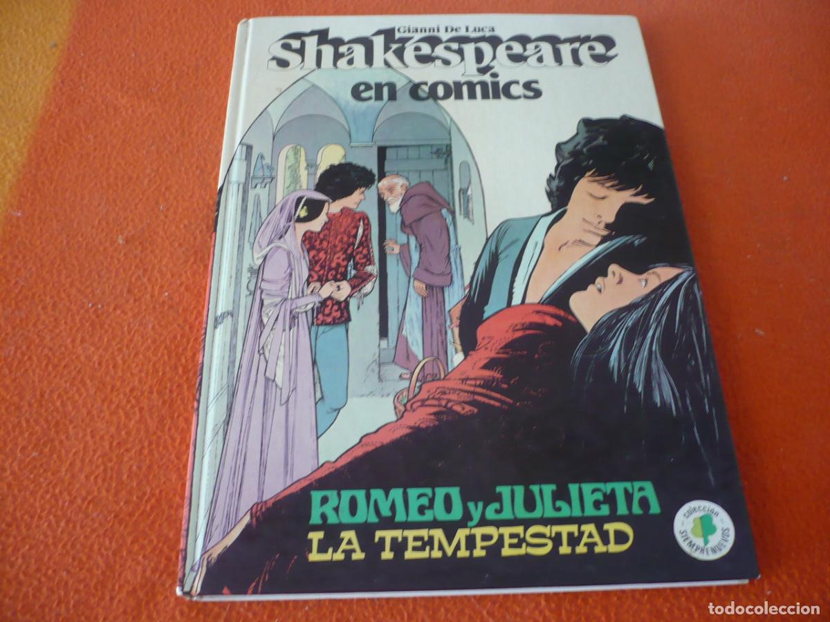 C&oacute;mics: SHAKESPEARE EN COMICS ROMEO Y JULIETA LA TEMPESTAD ( GIANNI DE LUCA ) 1982