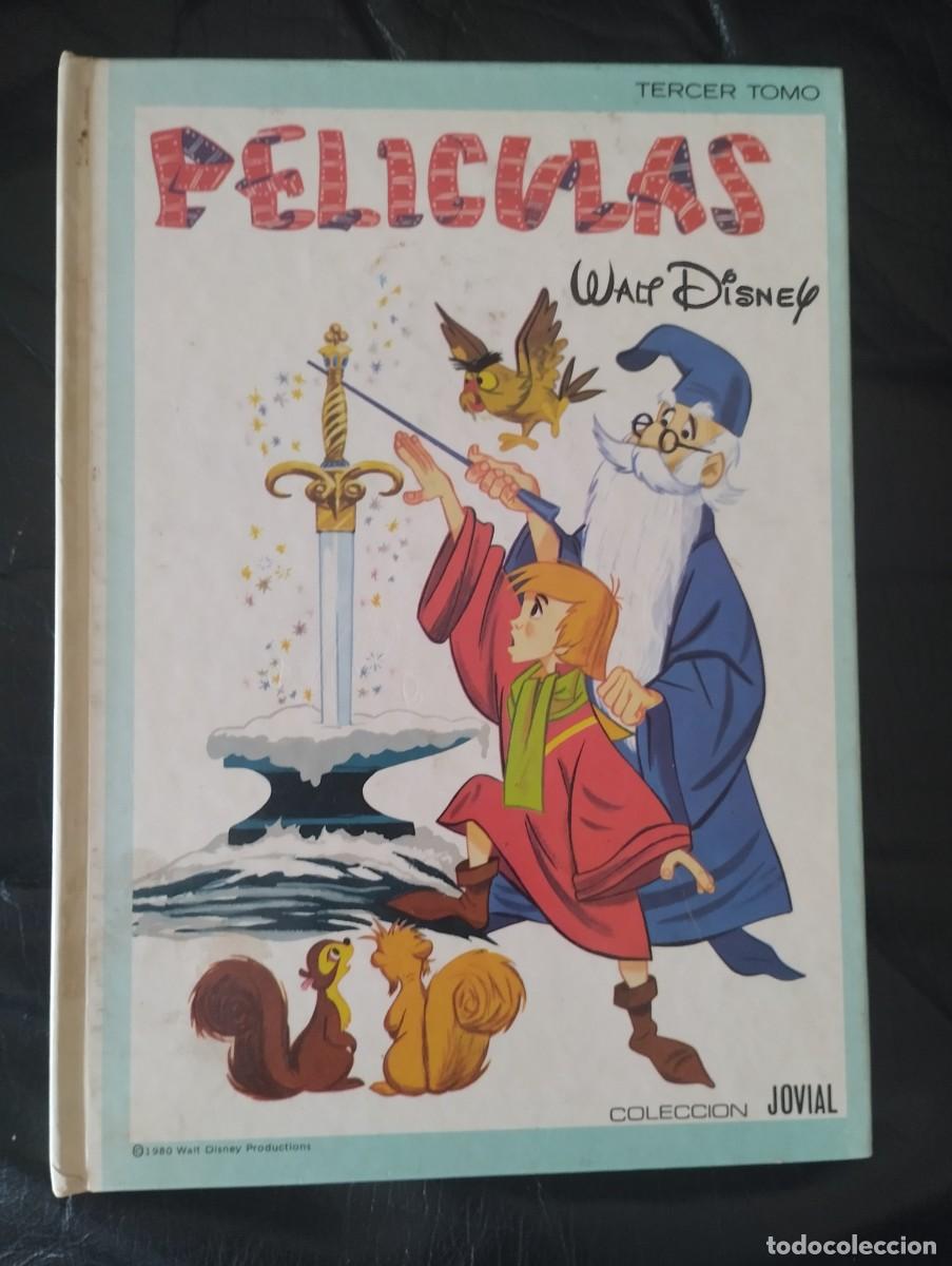 C&oacute;mics: walt disney peliculas tercer tomo Colecci.on Jovial 1980