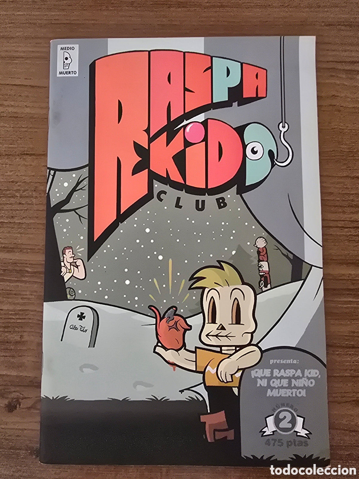 C&oacute;mics: RASPA KIDS CLUB,NUMERO 2,(MEDIO MUERTO)
