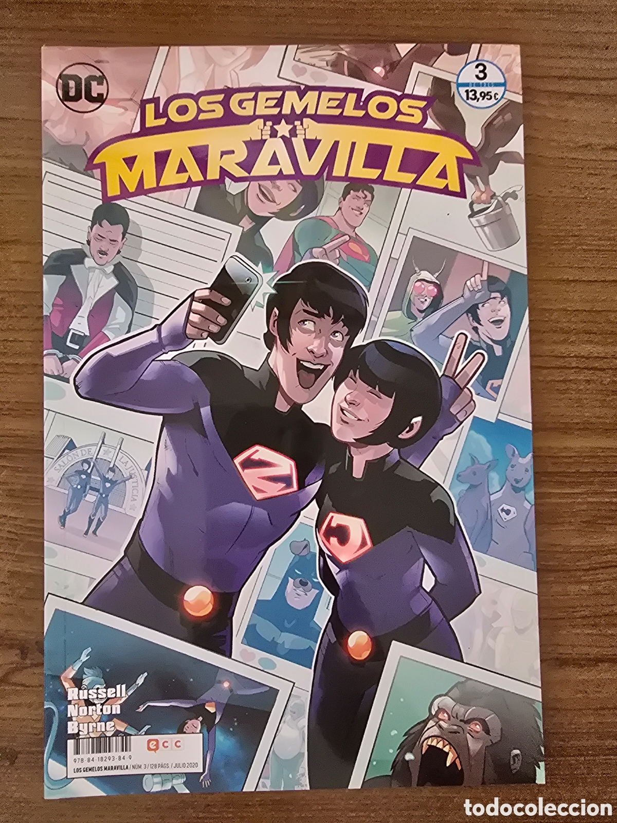 C&oacute;mics: LOS GEMELOS MARAVILLA,NUMERO 3,(DC)