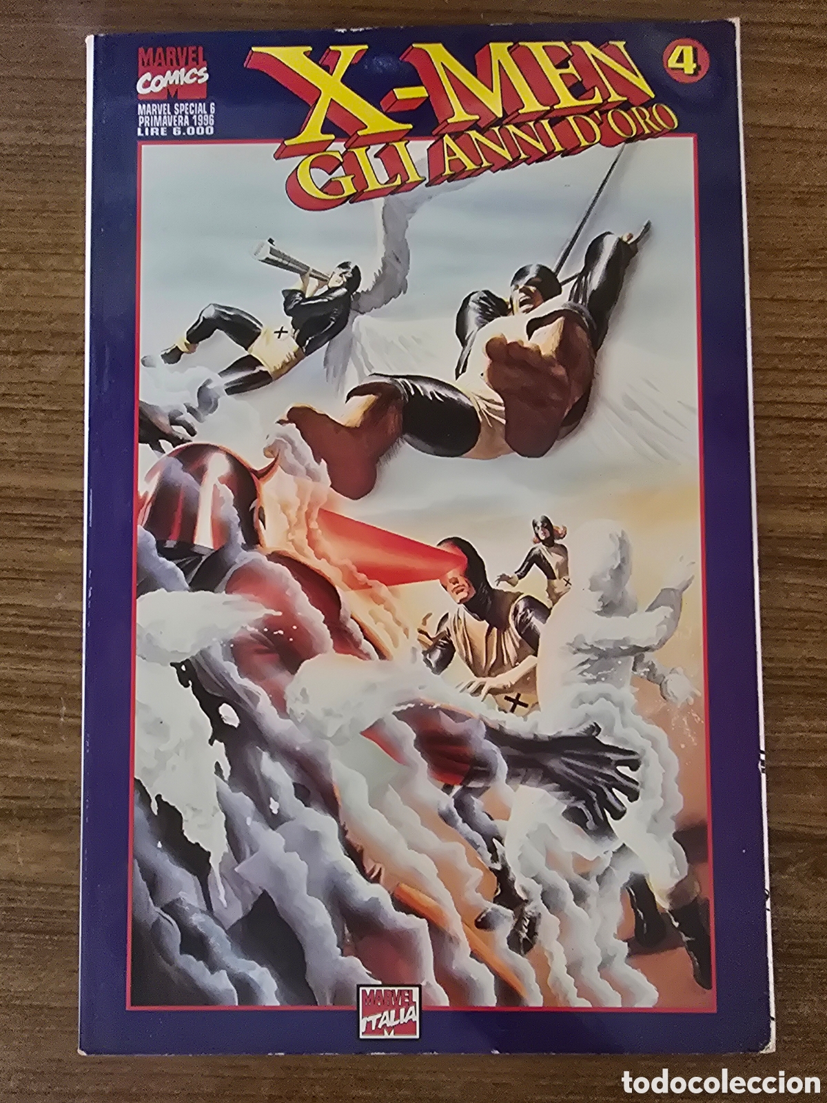 C&oacute;mics: X-MEN,GLI ANNI D'ORO,MARVEL ITALIA,NUMERO 4,(MARVEL COMICS)