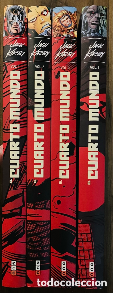 C&oacute;mics: El Cuarto Mundo de Jack Kirby / completa / ECC