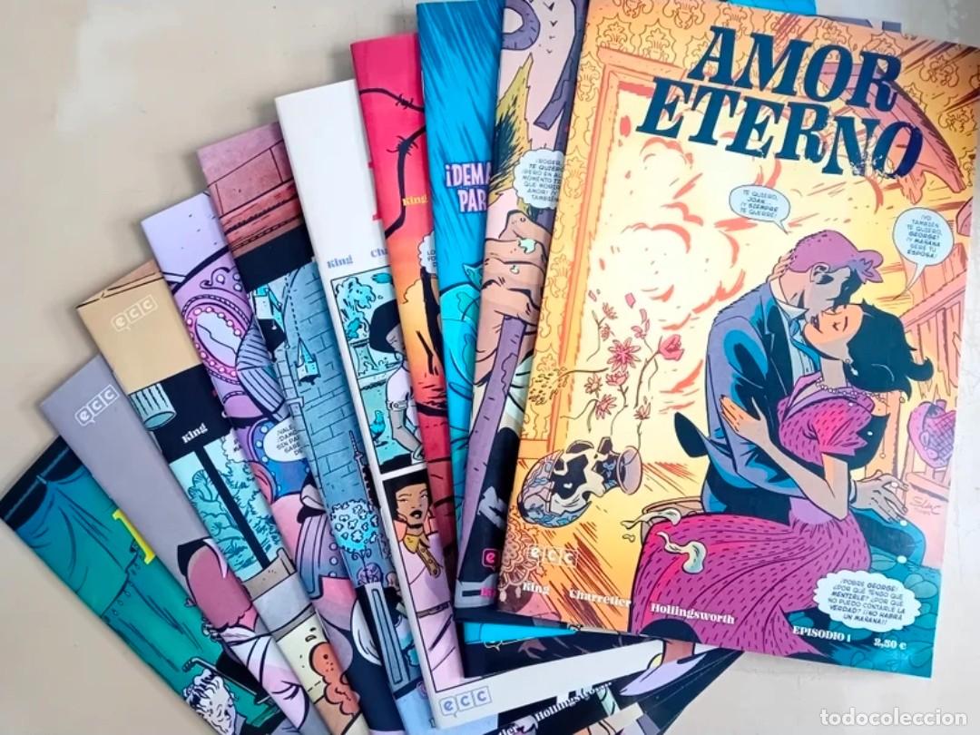 C&oacute;mics: AMOR ETERNO (OBRA COMPLETA 10 NUMEROS) - ECC - DESCUENTO 20%!!!