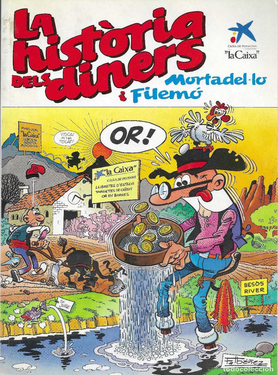 C&oacute;mics: La historia dels diners i Mortadel&middot;lo i Filem&oacute; [La historia del dinero i Mortadelo i Filem&oacute;n]