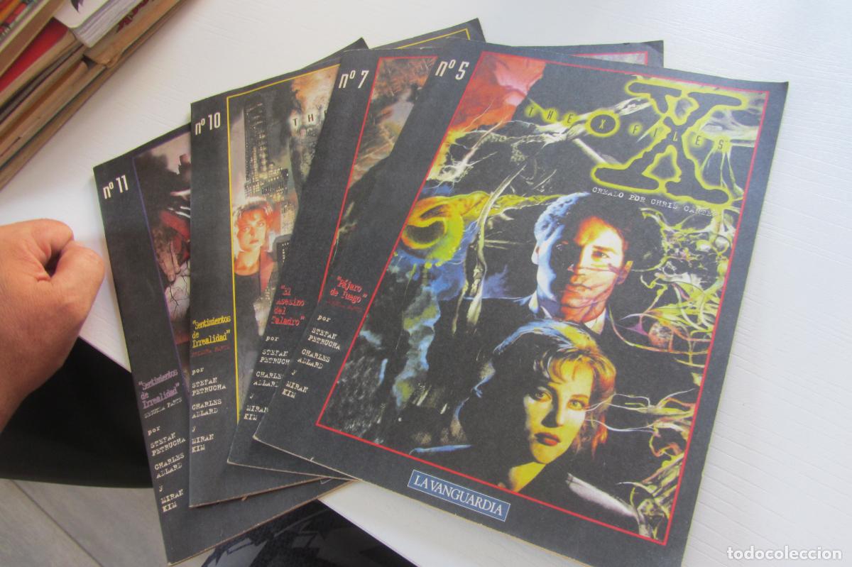 C&oacute;mics: lote comics X-FILES N&ordm; 5 7 10 11 LA VANGUARDIA ARX291
