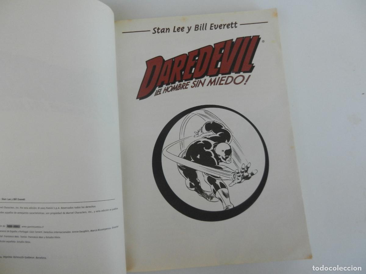 C&oacute;mics: DAREDEVIL &iexcl; EL HOMBRE SIN MIEDO! - STAN LEE . BILL EVERETT- CLASICOS DEL COMIC - Foto 3