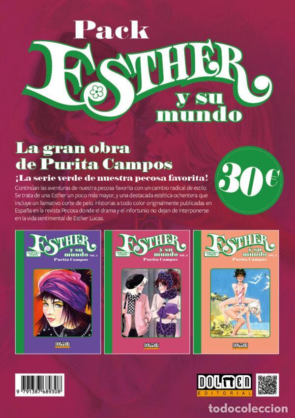 Comics: PACK - ESTHER Y SU MUNDO: SERIE VERDE. - Campos, Purita.