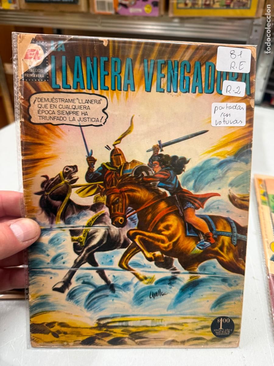 C&oacute;mics: LA LLANERA VENGADORA EDITORIAL PRIMAVERA NUMERO 81