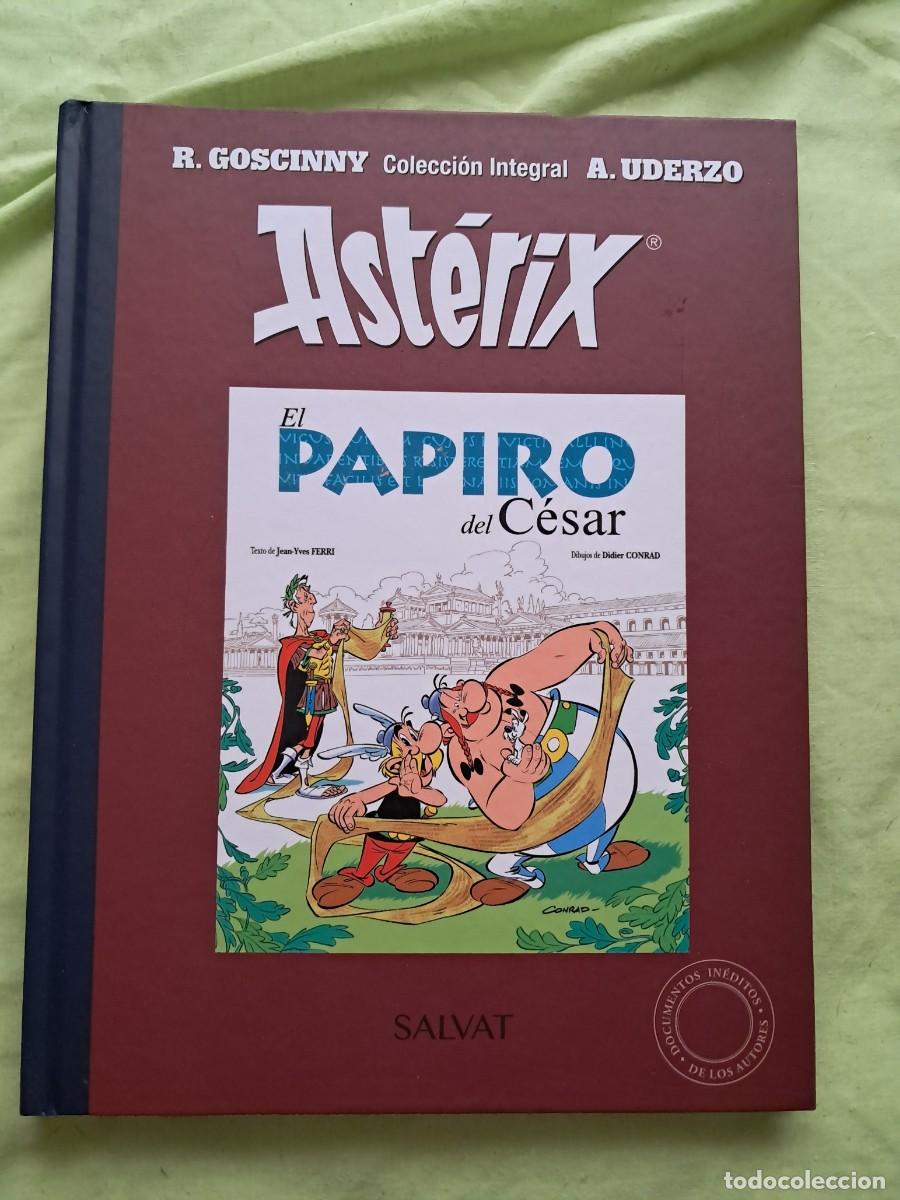 C&oacute;mics: C&Oacute;MIC COLECCI&Oacute;N INTEGRAL AST&Eacute;RIX &rdquo;EL PAPIRO DEL C&Eacute;SAR&rdquo; DE SALVAT