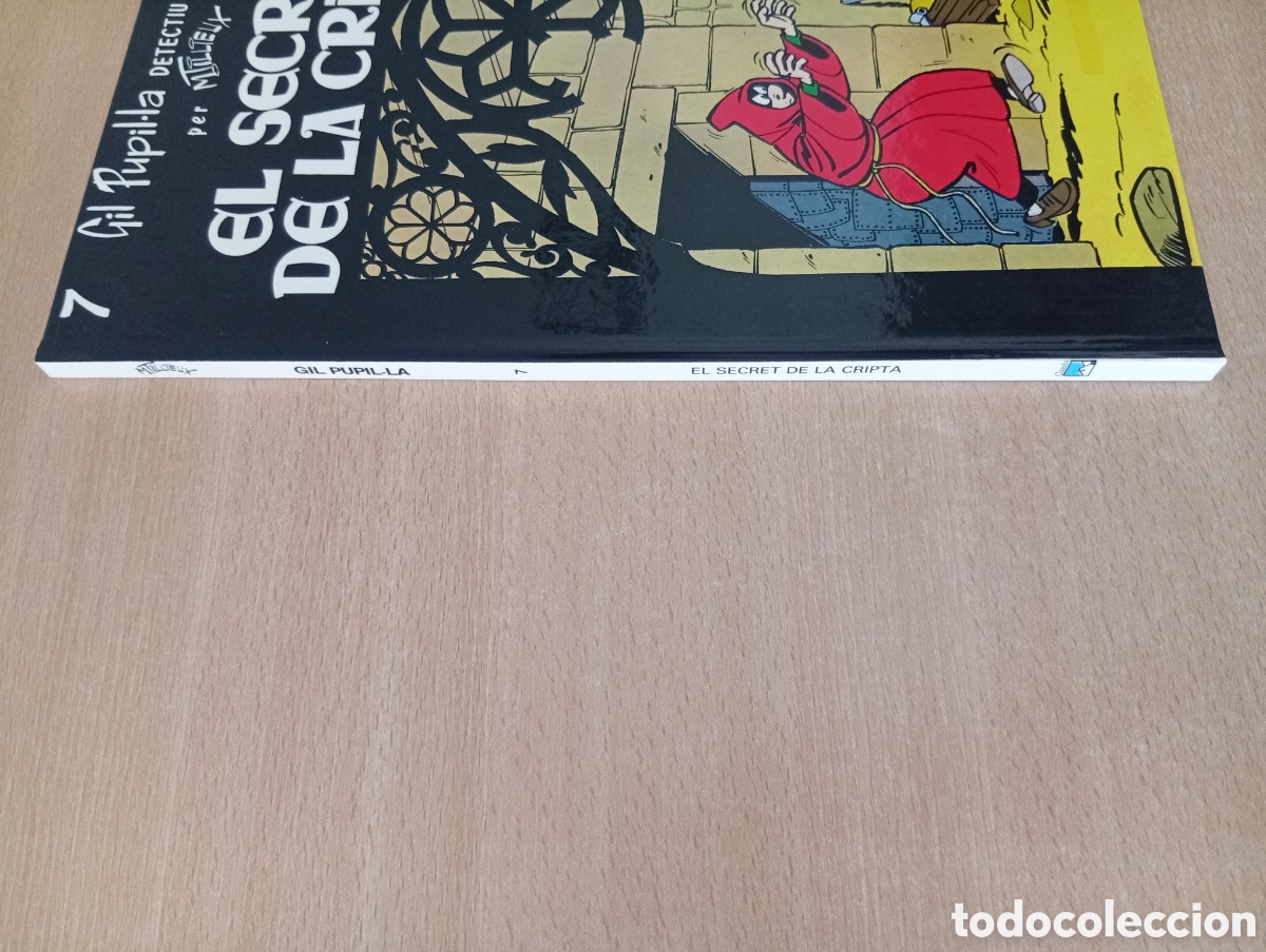 C&oacute;mics: GIL PUPIL&bull;LA DETECTIU PRIVAT/ N&ordm; 7. EL SECRET DE LA CRIPTA. Maurice Tillieux - Foto 3