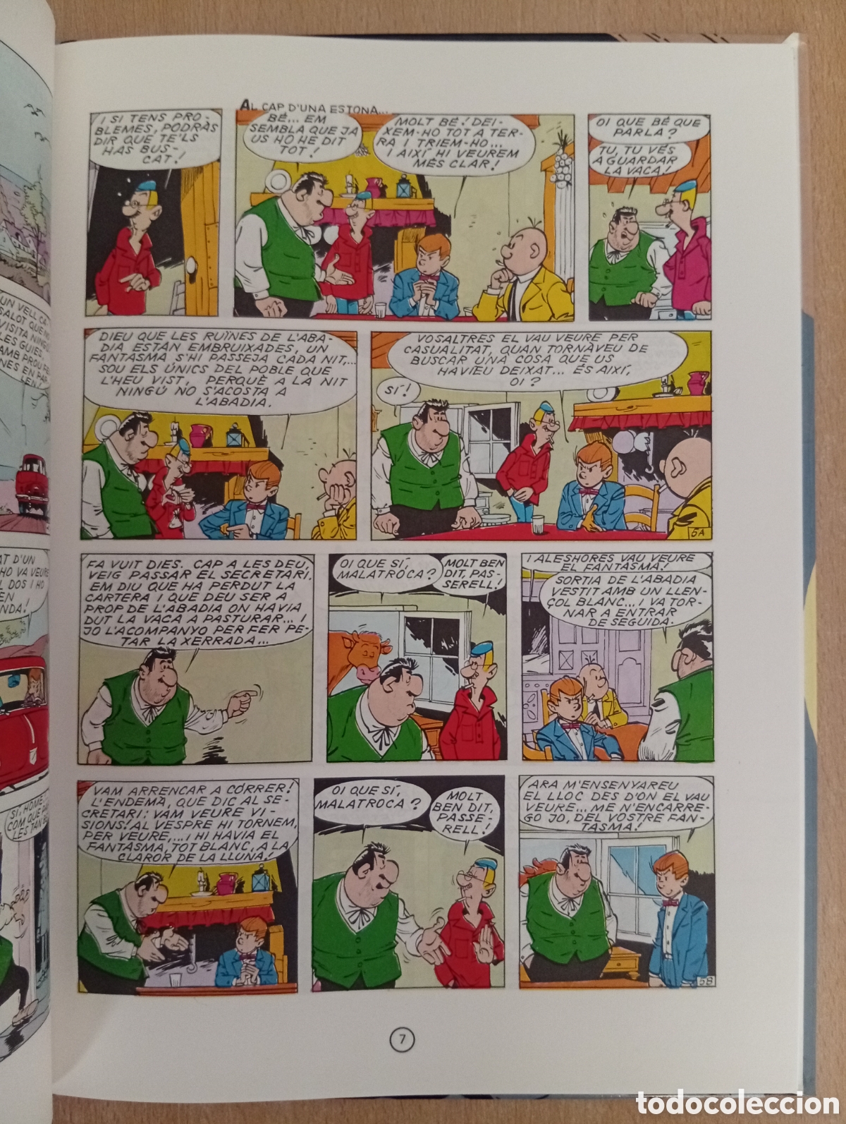 C&oacute;mics: GIL PUPIL&bull;LA DETECTIU PRIVAT/ N&ordm; 7. EL SECRET DE LA CRIPTA. Maurice Tillieux - Foto 6