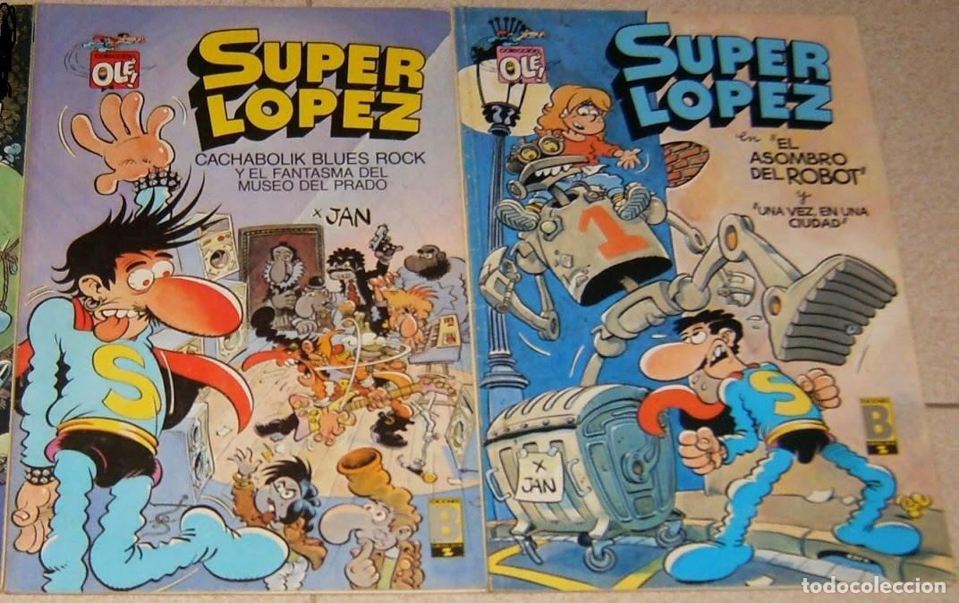 C&oacute;mics: SUPERLOPEZ Ediciones B N&ordm;s 11 y 14 NUMEROS SUELTOS