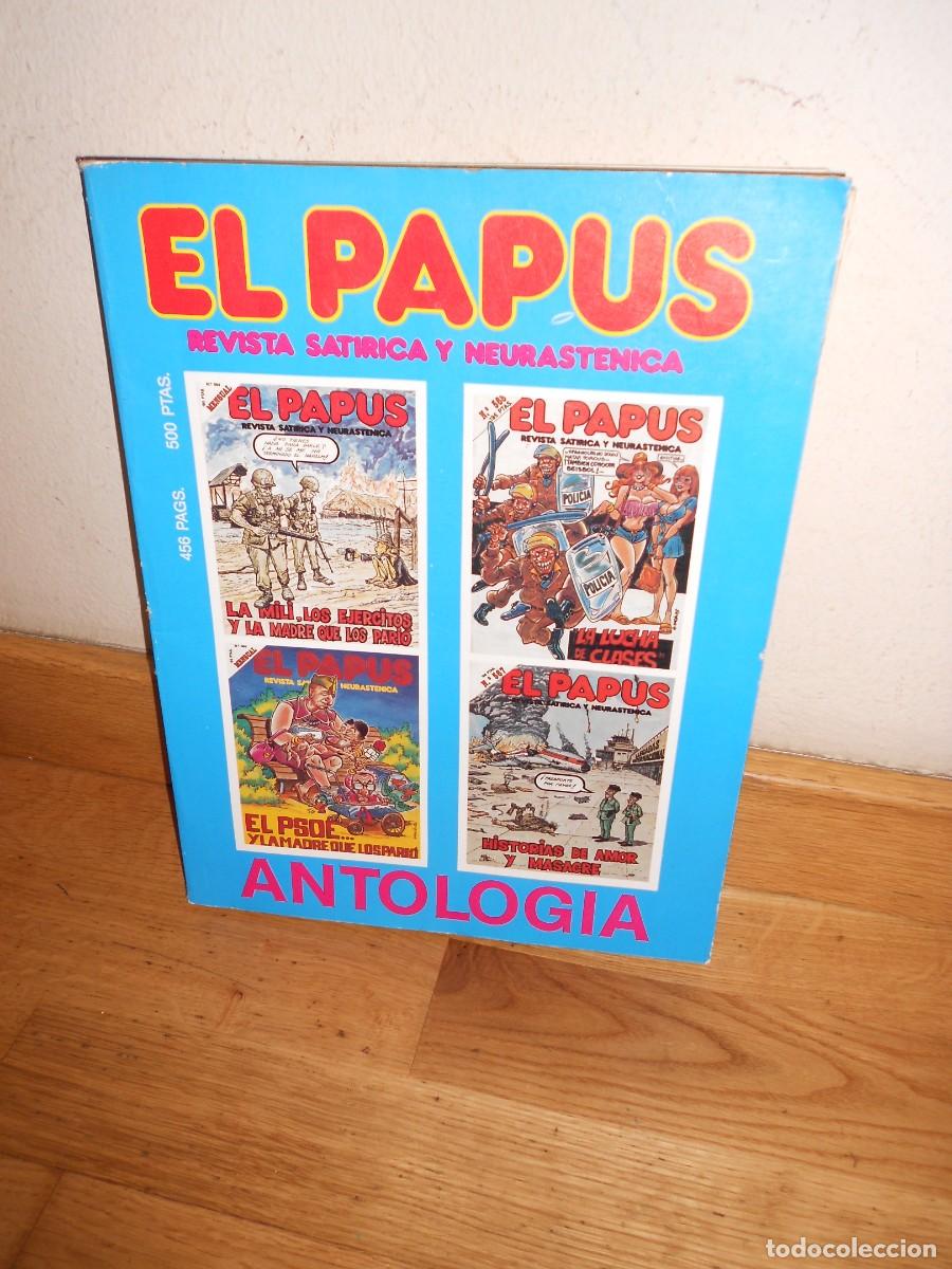 C&oacute;mics: EL PAPUS Revista Satirica y Neurastenica / EL PAPUS ANTOLOGIA / 8 REVISTAS ENCUADERNADAS