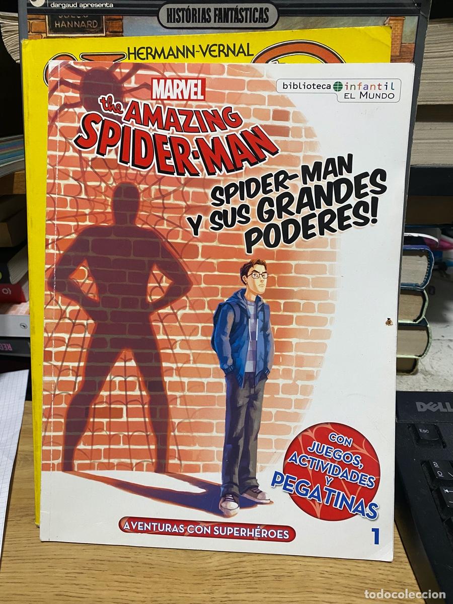 C&oacute;mics: YHE AMAZING SPIDER MAN, Y SUS GRANDES PODERES, BIBLIOTECA INFANTIL EL MUNDO