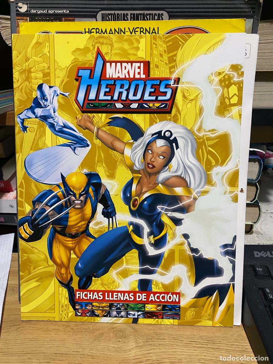 C&oacute;mics: MARVEL HEROES, FICHAS LLENAS DE ACCION