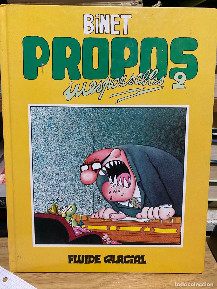 C&oacute;mics: BINET PROPOS, IRRESPONSABLES 2, FLUIDE GLACIAL